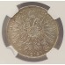 AUSTRIA 1913 . TWO 2 CORONA COIN . SLABBED MS61 . EXCELLENT CONDITION